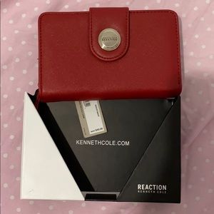 Red Kenneth Cole Reaction wallet